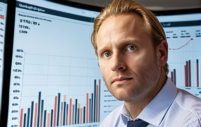 **
Prompt: A well-lit stock market graph overlayed on a confident investor's face. The graph highlights value investing, with a focus on low P/E ratios and potentially undervalued Swedish companies. The scene is set in a modern office in Stockholm.
**
